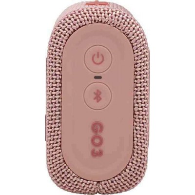 JBL Go 3 Bluetooth Speaker 4.2W Pink